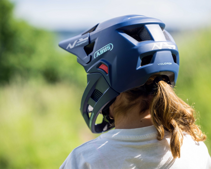 Abus YouDrop FF Fahrradhelm Kinder | dust grey