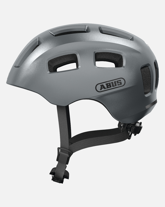 Abus Youn-I 2.0 Helm Kinder | graphite silver