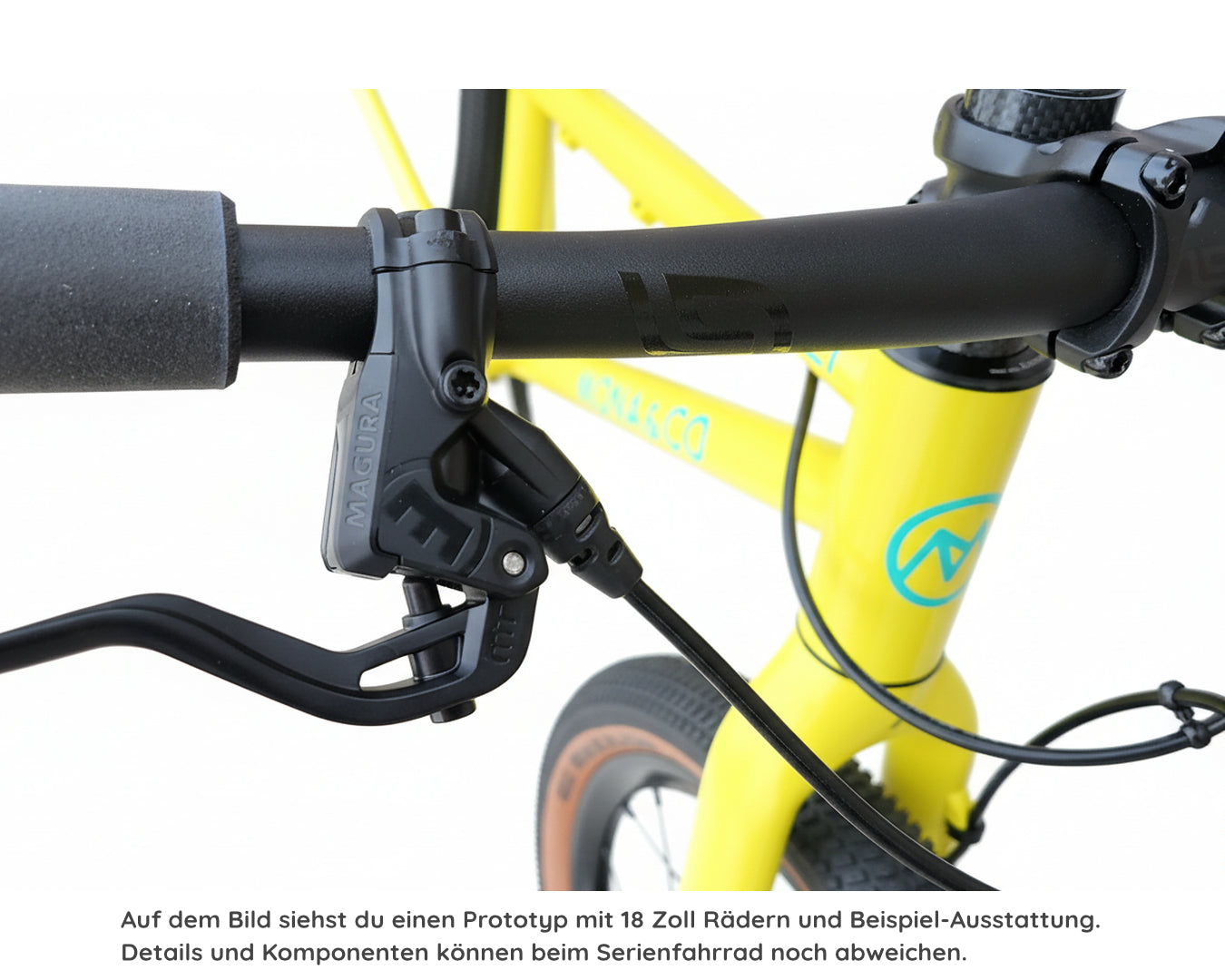 Magura Bremshebel am BAZI 1 Kinder-Mountainbike