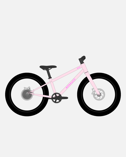 mountainbike 20 zoll pink BAZI 1 Kinder-Mountainbike 20 Zoll